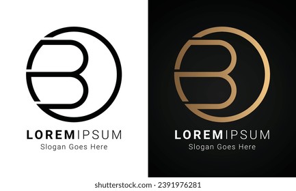 Design des Logos für den ersten Logotext von Luxury OS oder SO Monogram