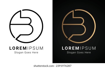 Design des Logos für den ersten Logotext von Luxury OS oder SO Monogram