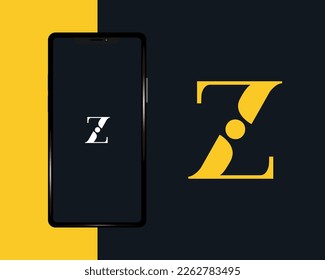 Luxury initial Z logo design template	
