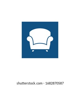 Luxury interior design logotype symbol.