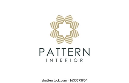 luxury interior logo vector pattern