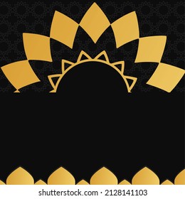 Luxury of Islamic Background. Good to use for Ramadan Kareem and Ied Mubarak Theme.