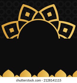 Luxury of Islamic Background. Good to use for Ramadan Kareem and Ied Mubarak Theme.