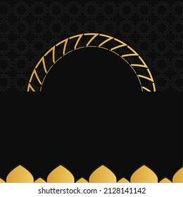 Luxury of Islamic Background. Good to use for Ramadan Kareem and Ied Mubarak Theme.