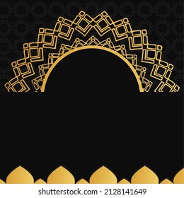 Luxus des islamischen Hintergrunds. Gut zu benutzen für Ramadan Kareem und Ied Mubarak Theme.
