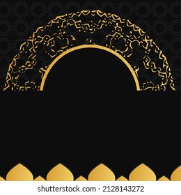 Luxury of Islamic Background. Good to use for Ramadan Kareem and Ied Mubarak Theme.