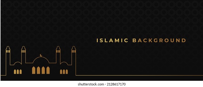 Luxury of Islamic Background. Good to use for Ramadan Kareem and Ied Mubarak Theme.