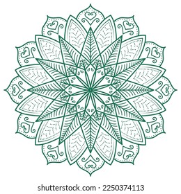 Luxus-Islamala-Spitzenmuster	