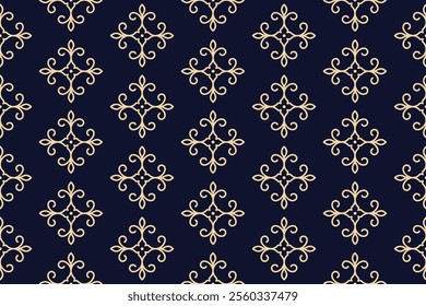 Luxury Islamic pattern seamless dark