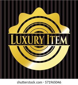 Luxury Item golden badge