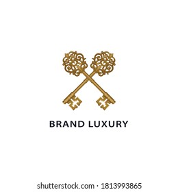 Luxury Key Logo, For Real Estate Company