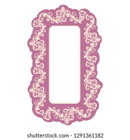 luxury label frame 