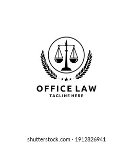 Luxury Lawyer Firm and Lawyer Company Logo Vector Design