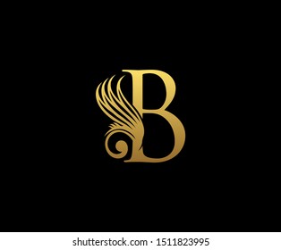 Luxury Letter B Logo Icon Initial Stock Vector (Royalty Free) 1511823995