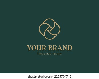 Luxury Letter D Logo Icon, Classy Vintage vector design concept for emblem, cosmetic, beauty shop