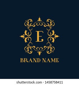 Luxury Letter E logo. This logo icon incorporate with round flower ornament and letter E.
It will be suitable for Restaurant, Royalty, Boutique, Cafe, Hotel, Heraldic, Jewelry, Fashion