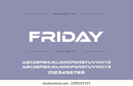 Luxury letter font and tech typeface. Minimal Alphabet set. Creative fonts Logo design for Business.