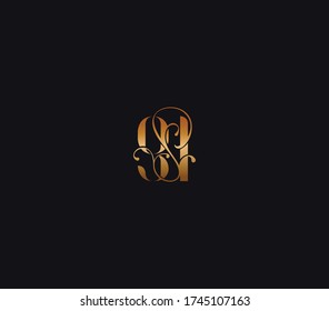Letter M Luxury Logo Template Element Stock Vector (Royalty Free ...