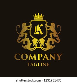luxury Letter 'K' Logo