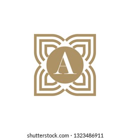 LUXURY LETTER A LOGO