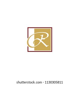 Luxury Letter R logo vector
