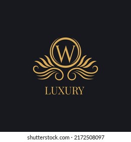 luxury letter template logo.logo for boutique,wedding,hotel,jewelry etc.premium vector design