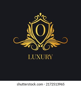 luxury letter template logo.logo for boutique,wedding,hotel,jewelry etc.premium vector design