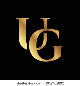 The Luxury  Letter UG or GU 