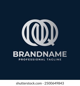 Luxury Letters QO Monogram Logo, suitable for any business with QO or OQ initials