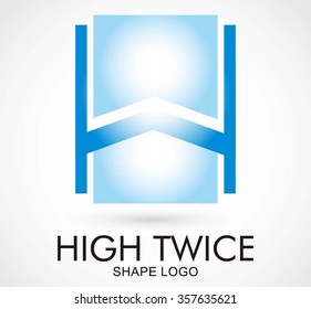 Luxury light of crystal square abstract vector and logo design or template elegant glass business icon of company identity symbol concept