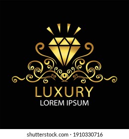 luxury light diamond - vector