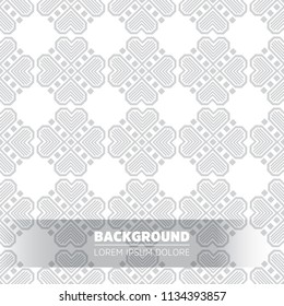 Luxury light mandala background