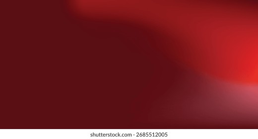 Luxo luz vermelho borrado fundo brilhante, luz abstrata vermelho gradiente cor fundo elegante ilustração brilhante com fundo gradiente, conceito de design estético de luxo