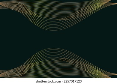 Gradiente de fondo abstracto digital de línea de lujo