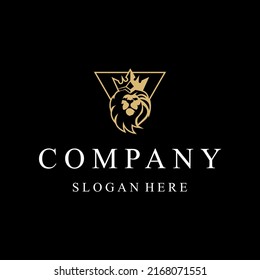 luxury lion design logo inspiration