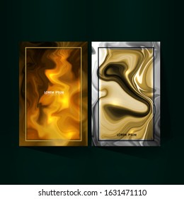 luxury liquid marble cover background