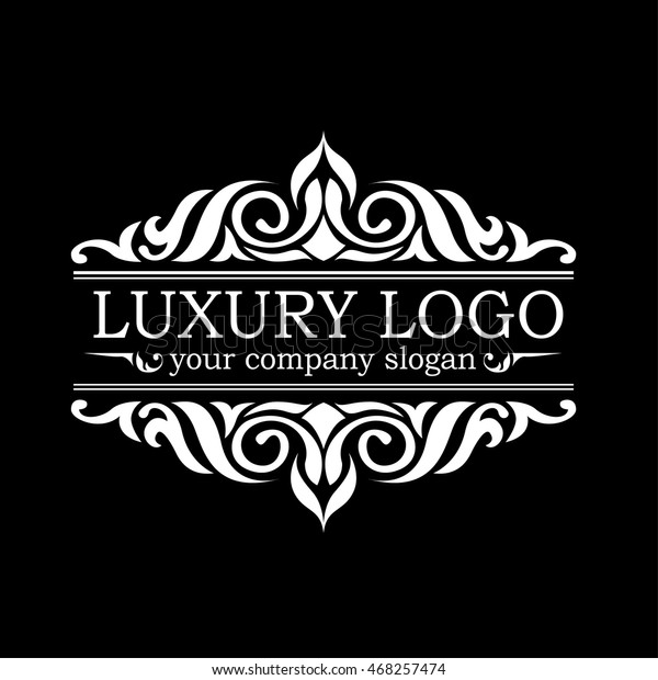 Luxury Logo Stock Vector (Royalty Free) 468257474