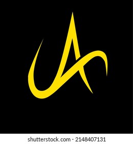 luxury logo A, which is elegant with artwork