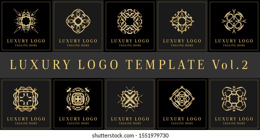 Luxury Logo Bundle 10 in 1 For Luxury Brand or Business 