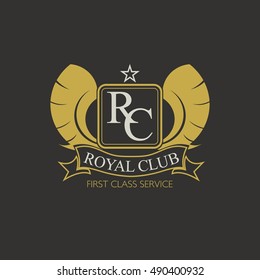 Luxury logo collection,Design for Boutique hotel,Resort,Restaurant, Royalty, Victorian identity, Hotel, Heraldic, Fashion,VIP,Club,education logo Full vector logo template. Vector Illustration