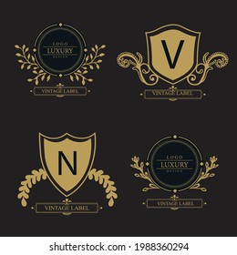 diseño de logotipo de lujo ,archivo ai