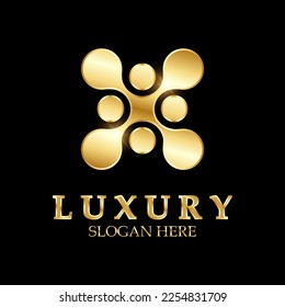 Luxury logo design for business and brand identity	