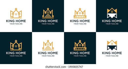 luxury logo design inspiration for home crown