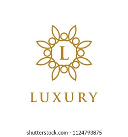 luxury logo design template