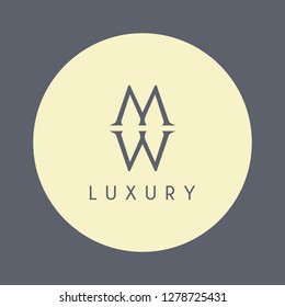 Luxury logo design template. creative sign. Universal vector icon. - Vector