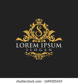 luxury logo design template vektor