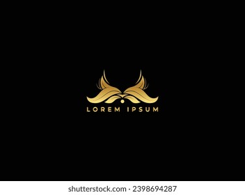 Luxus-Logo-Design, Vektorgrafik, Illustration
