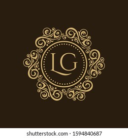 luxury logo design vector template