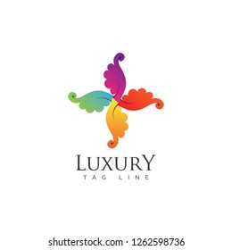 Luxury logo icon
