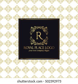 luxury logo and pattern